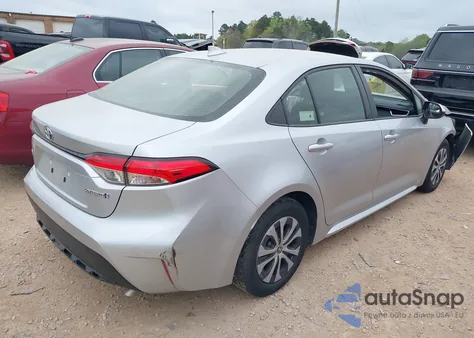 2022 Toyota Corolla Hybrid Le from USA, damaged, VIN JTDEAMDE7NJ043252